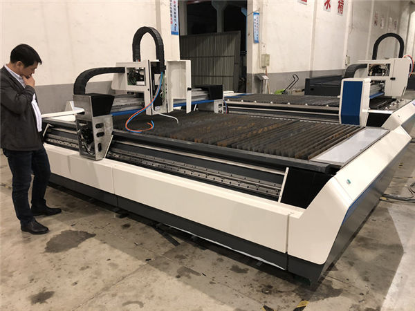 mekanikal cnc serat laser mesin pemotong dengan penghantaran skru bola