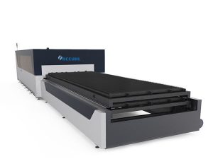 plat / tiub logam serat laser pemotong mesin 1000 watt usa memotong kepala lasermech