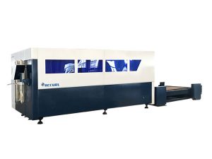 satu platform cnc serat laser mesin pemotong, pemotong kunci logam