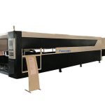 1.5kw industri cnc laser cutting machine / peralatan 380v, 1 tahun jaminan