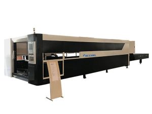 1.5kw industri cnc laser cutting machine / peralatan 380v, 1 tahun jaminan