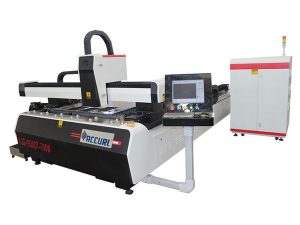 1000w 1500w mesin pemotong logam laser untuk keluli ringan, kelajuan pemotongan 45m / min