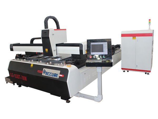 1000w 1500w mesin pemotong logam laser untuk keluli ringan, kelajuan pemotongan 45m / min