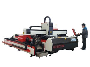 serat laser pemotong mesin 500w 800w 1kw 800mm / s kelajuan operasi