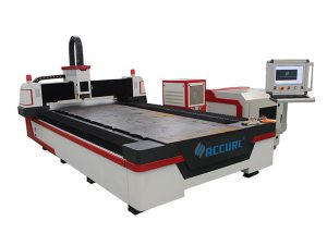 gentian optik jalan mesin pemotong laser industri padat dengan sistem bersarang automatik