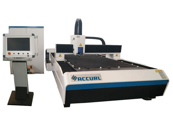 2000w / 3000w serat logam laser pemotong mesin ac380v sistem kawalan cypcut