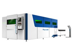 sepenuhnya tertutup perindustrian laser memotong mesin pertukaran jadual berketepatan tinggi