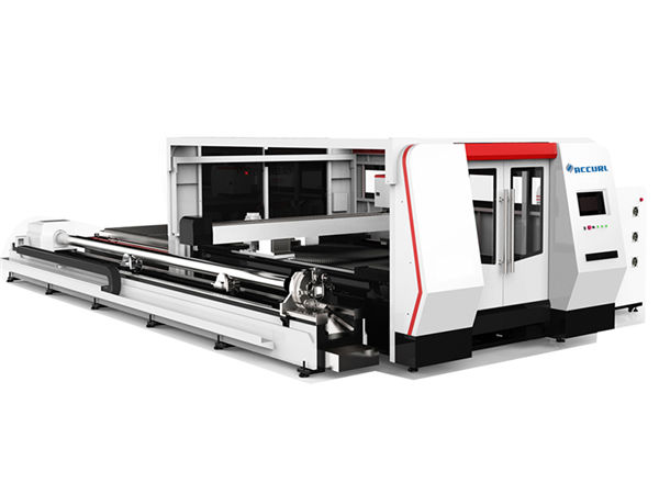 Mesin pemotong logam laser serat berputar