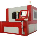 serat kecil mesin pemotong laser berketepatan untuk keluli karbon