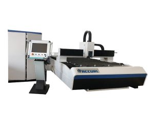 ketepatan tinggi serat laser pemotong tiub mesin 1500mm * 3000mm pemotongan kawasan