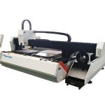 tiub logam serat laser memotong mesin 1500w kelajuan laras dengan pemakanan automatik